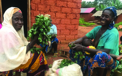Smiles and Abundant Produce at Bankim Market