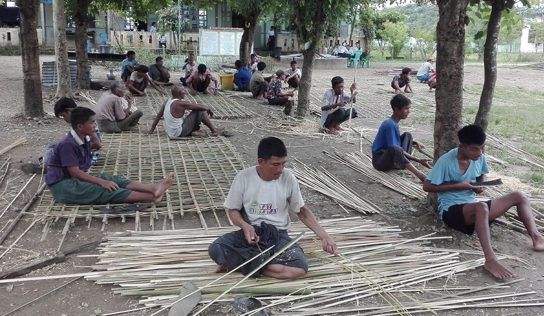 Villagers Rebuild with No Outside Help
