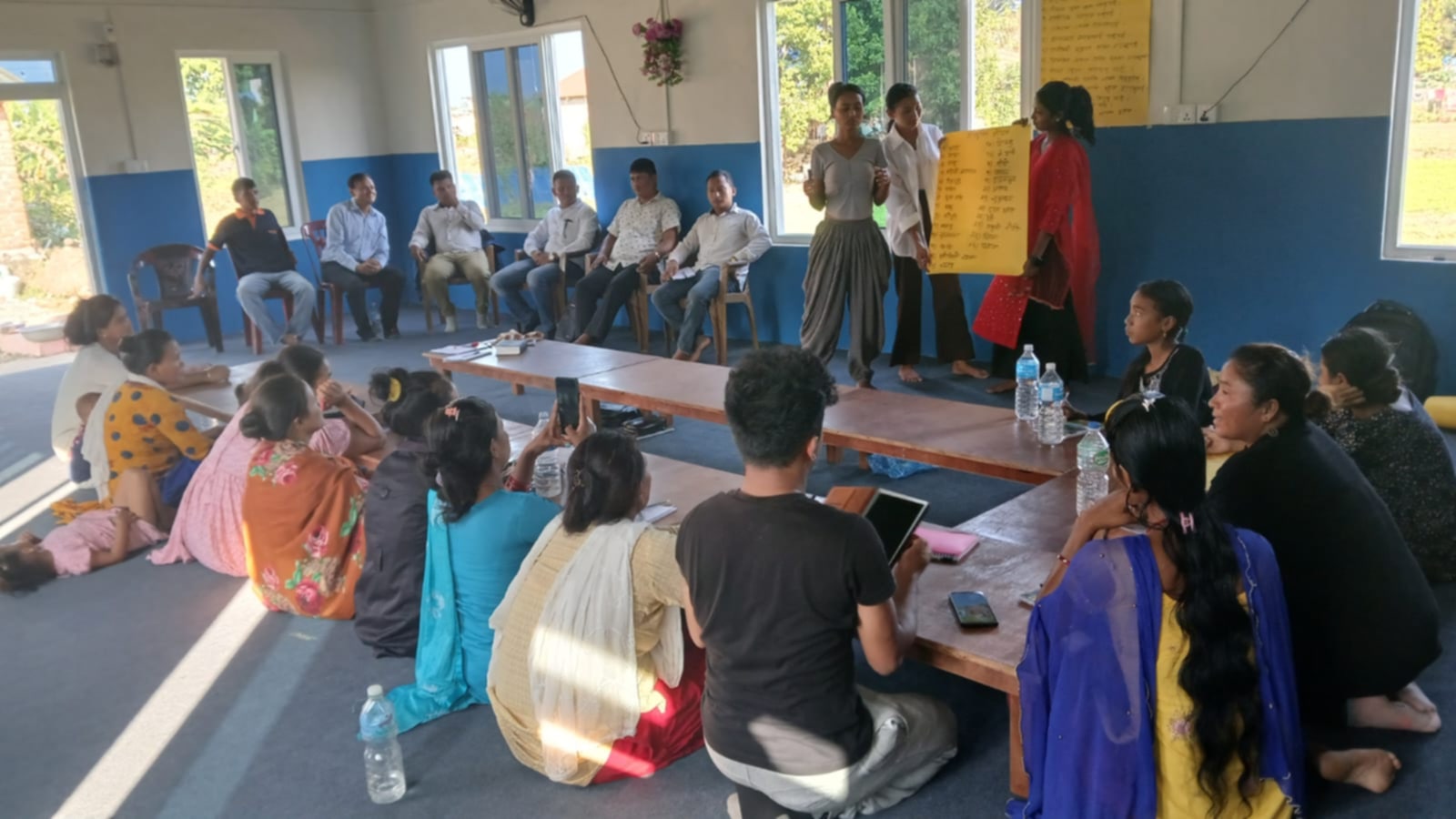 A large TCD training being conducted at Nepal.