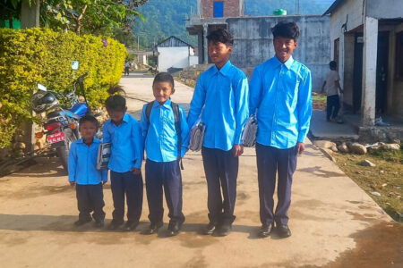 Government Provides School Uniforms