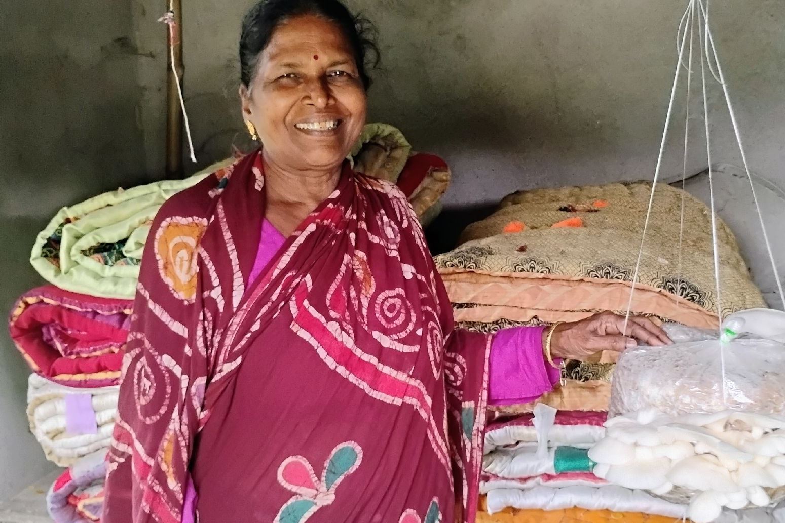 A casual profile photo of Binodpur villager, Ranjita.