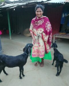 Fruit Trees and Goats Provide Food and Income
