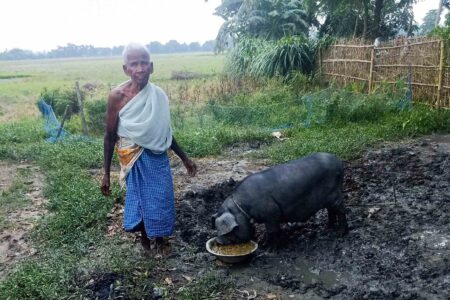 80+ Year Old Man Learn Self-Sustainability