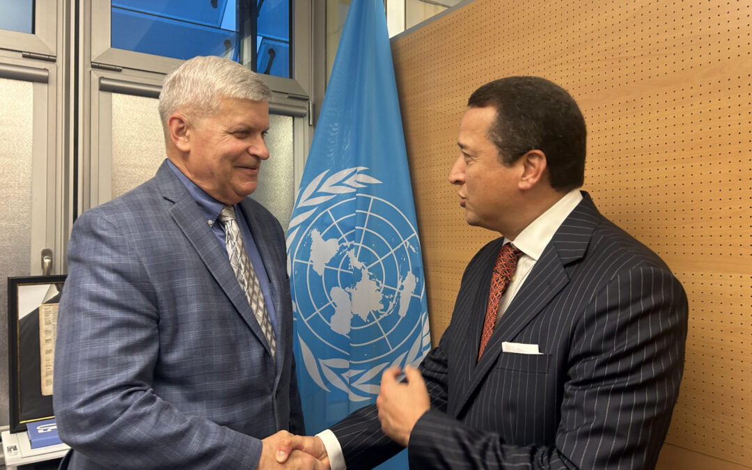Meeting with Alex Mejia of UNITAR