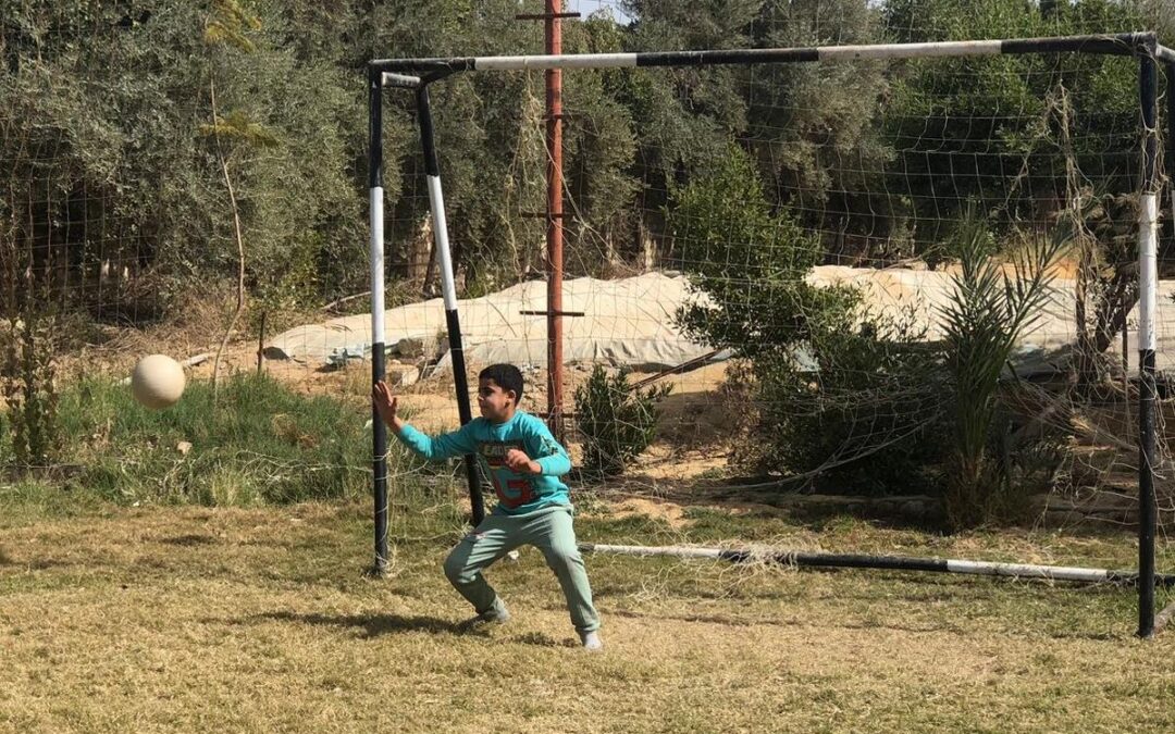 A New Use For His Hands