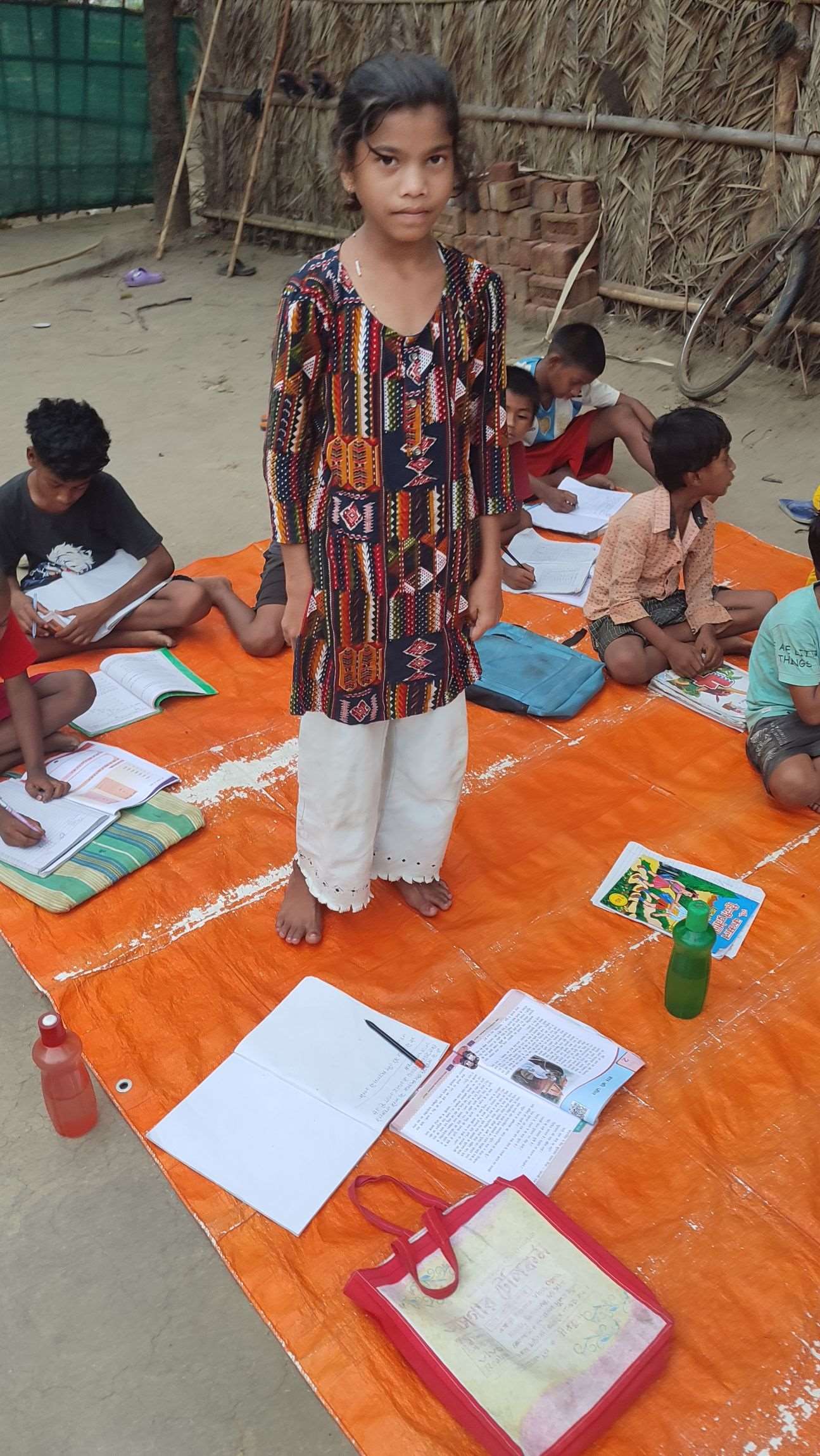 Through discipline and tutoring, Alvina gained literacy and confidence